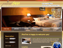 Tablet Screenshot of pinetreehotel.com.my